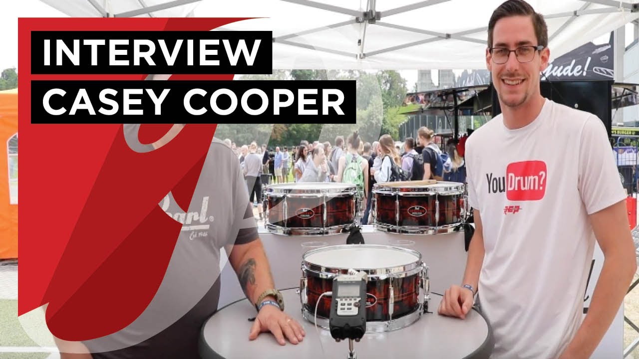 Interview with Casey Cooper drummer (coop3rdrumm3r) about his Igniter Snare at the Rockin'1000