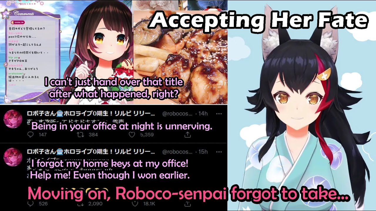 Mio Feature Roboco's Story When She Left Her Keys in Office After She's Chosen as Most Clumsy Member