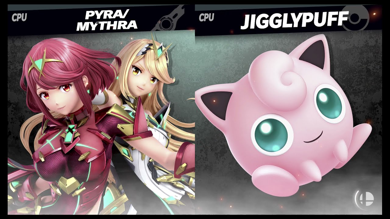 Super Smash Bros. Ultimate - Pyra/Mythra VS Jigglypuff