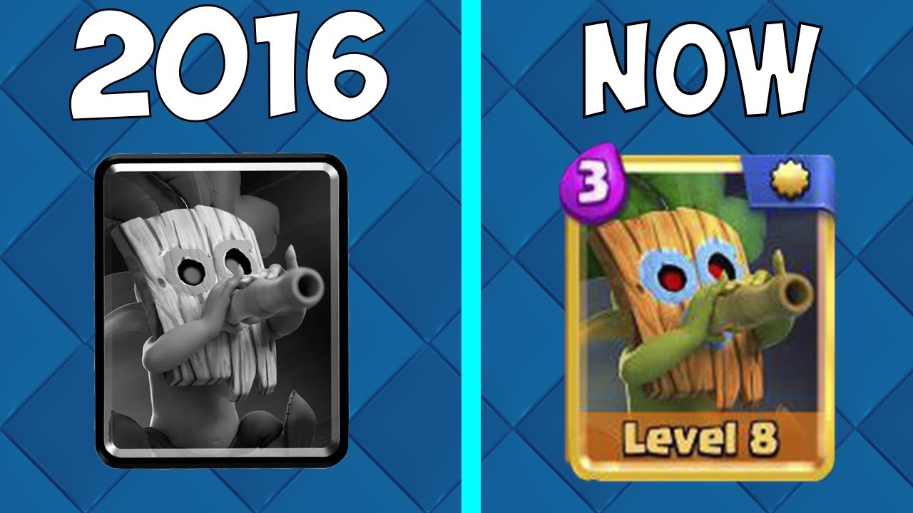 Dart Goblin in 2016 vs Now - Clash Royale