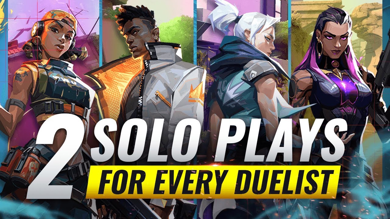 2 SOLO PLAYS For EVERY DUELIST (Oneways, Strategies & MORE) - Valorant