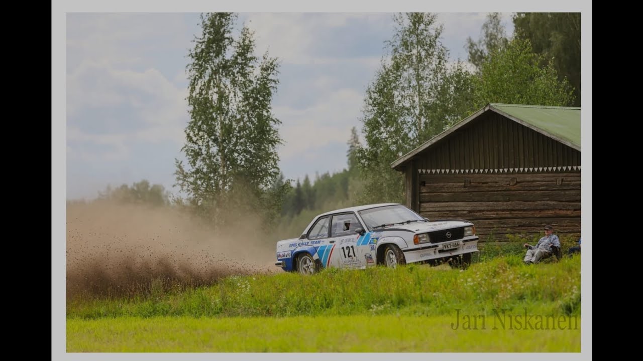 Lahti Historic Rally 2023 ss4 in car Martti Virolainen