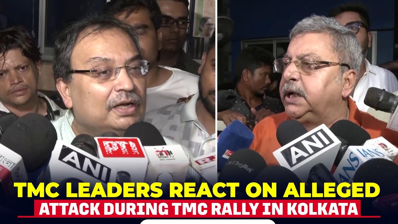 Kolkata Clash: TMC Leaders Respond After 'Chor, Chor' Slogans, Egg-Throwing at Mamata Rally | Bengal