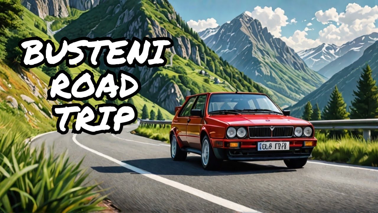LANCIA DELTA Integrale Visits Wild Romanian Mountains Carpathians - Transbucegi
