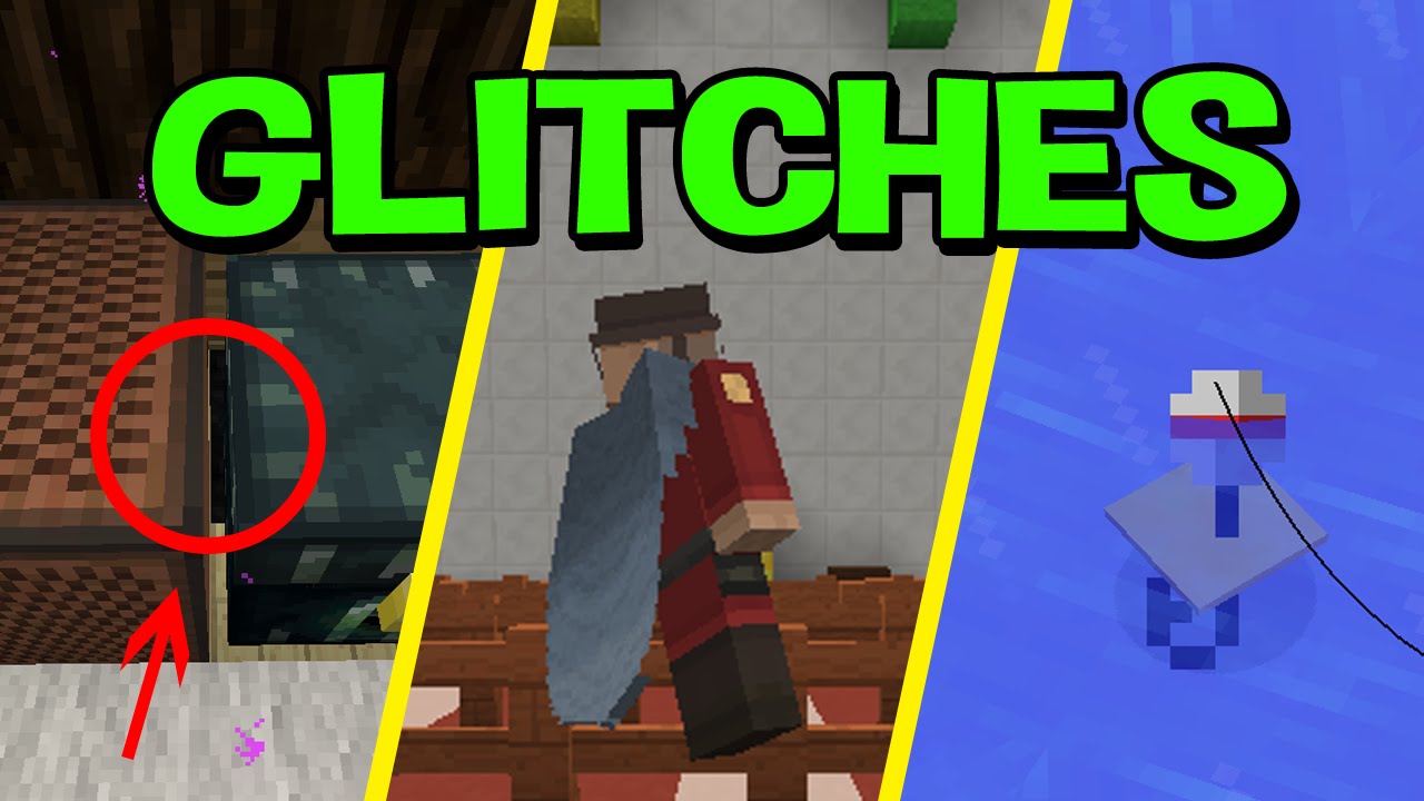 7 MINECRAFT GLITCHES