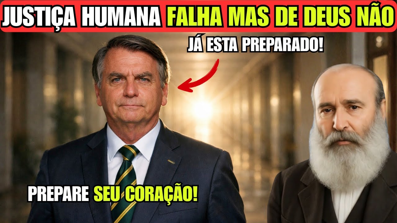 JUSTIÇA HUMANA FALHA MAS DE DEUS NÃO! PREPARE SEU CORAÇÃO! PSICOGRAGIA BEZERRA DE MENEZES