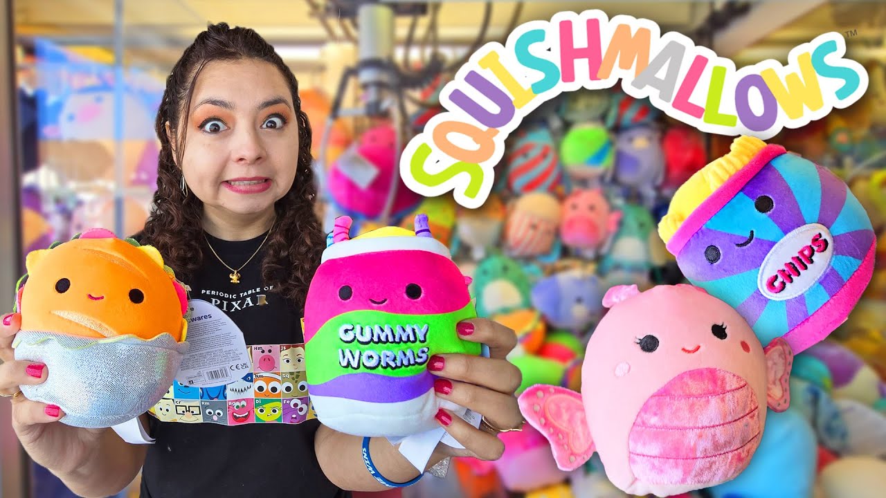 I was NOT Supposed to WIN this many Squishmallows from the Claw Machine!