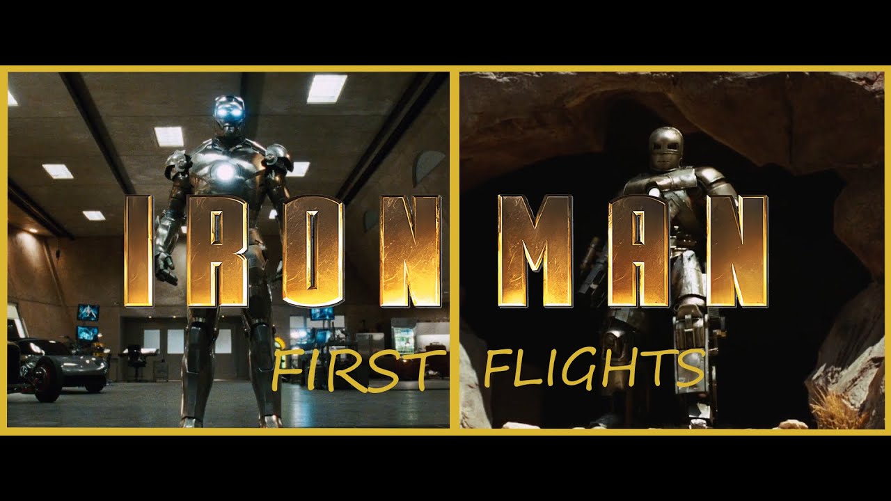 Iron Man FIRST SUCCESSFUL FLIGHT SCENE