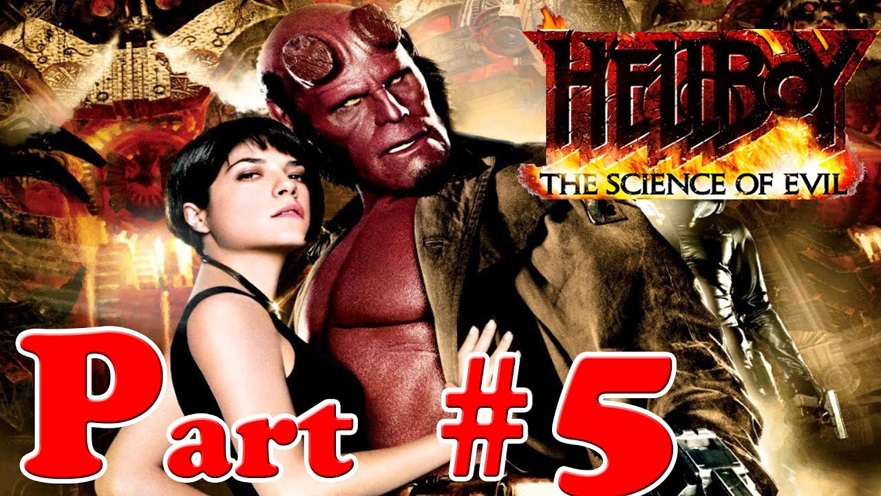 HELLBOY : SCIENCE OF EVIL GAMEPLAY WALKTHROUGH PART 5 - FIGHT A GORILLA WITH METAL ARMS