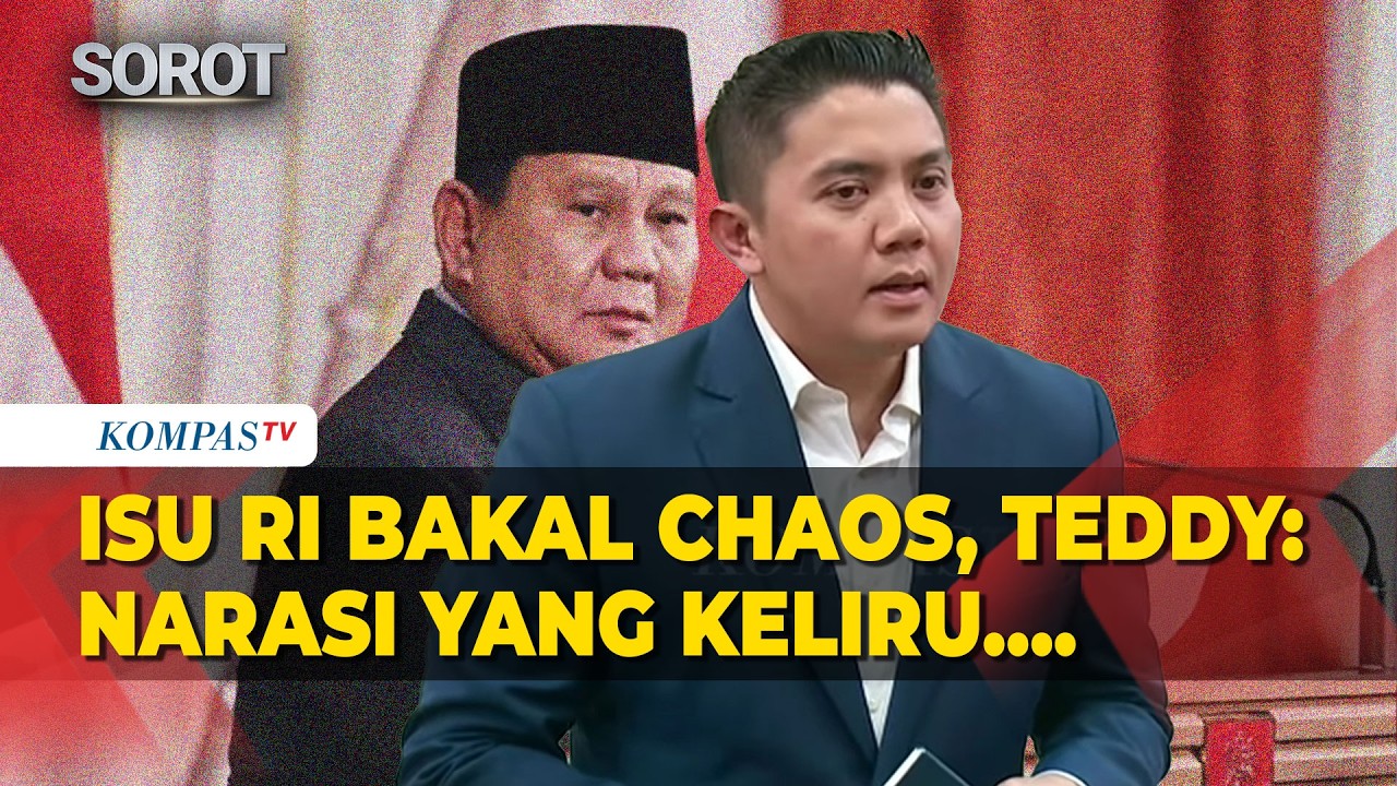 [FULL] Seskab Teddy Buka-bukaan soal Isu RI Bakal Chaos, Beber Bukti Kebijakan Presiden Prabowo
