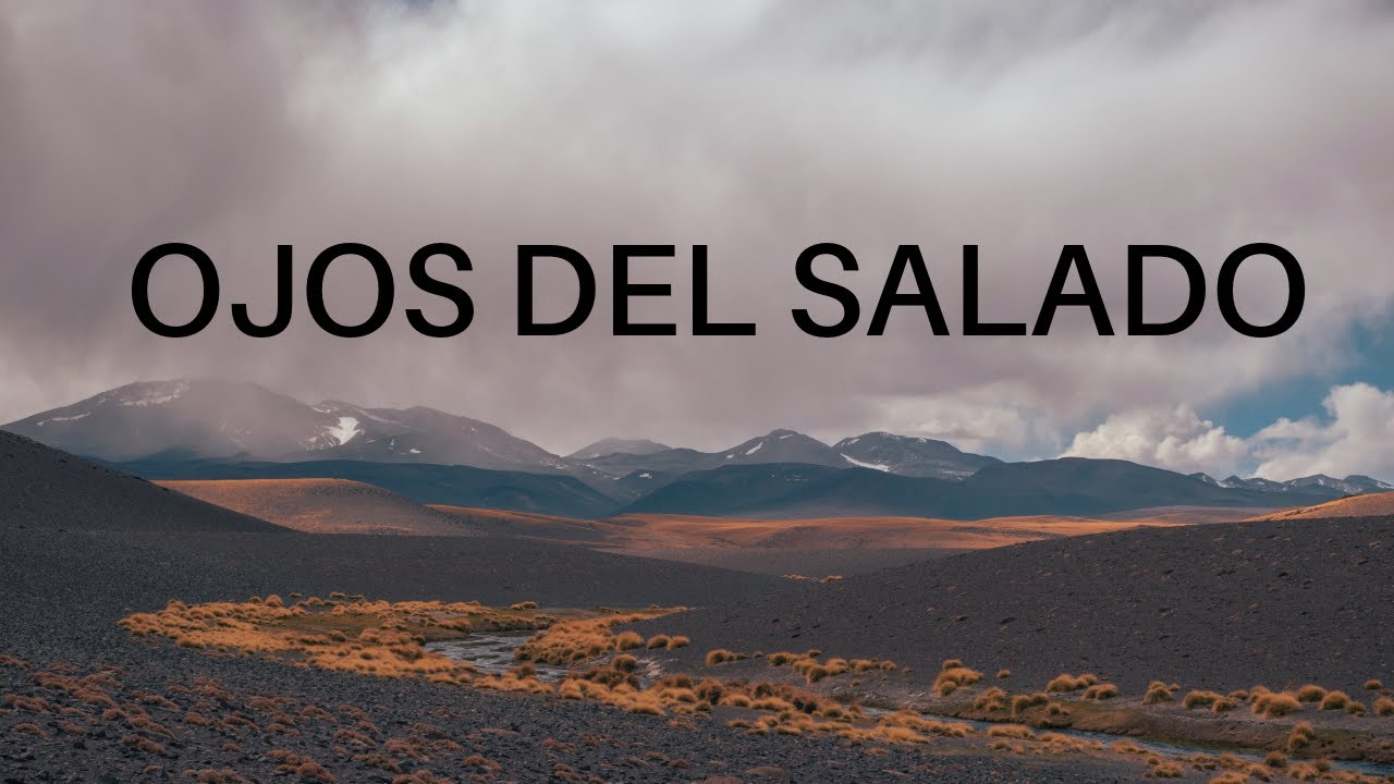 NEVADO OJOS DEL SALADO - HASTA AGUAS DE VICUÑAS - RUTA ARGENTINA
