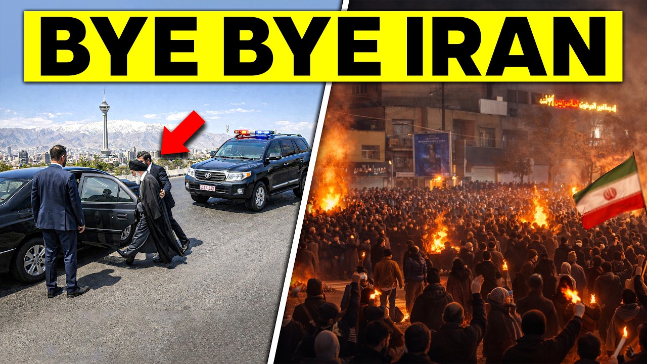 AYATOLLAHS FLEE Iran as ALL HELL BREAKS LOOSE