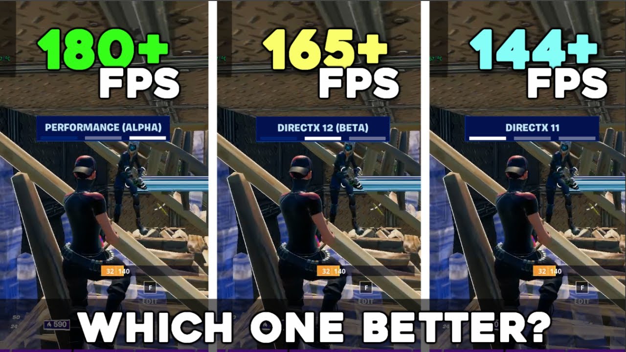 Fortnite Season 6 | DX11 vs DX12 vs Performance Mode | Creative Boxfight | RYZEN 5 3600 & GTX 1660S