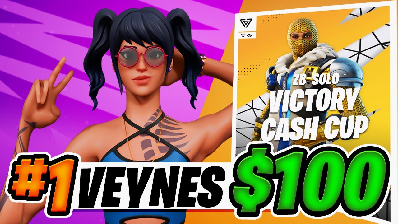 How I Won $100 In The Solo Zero Build Victory Cash Cup