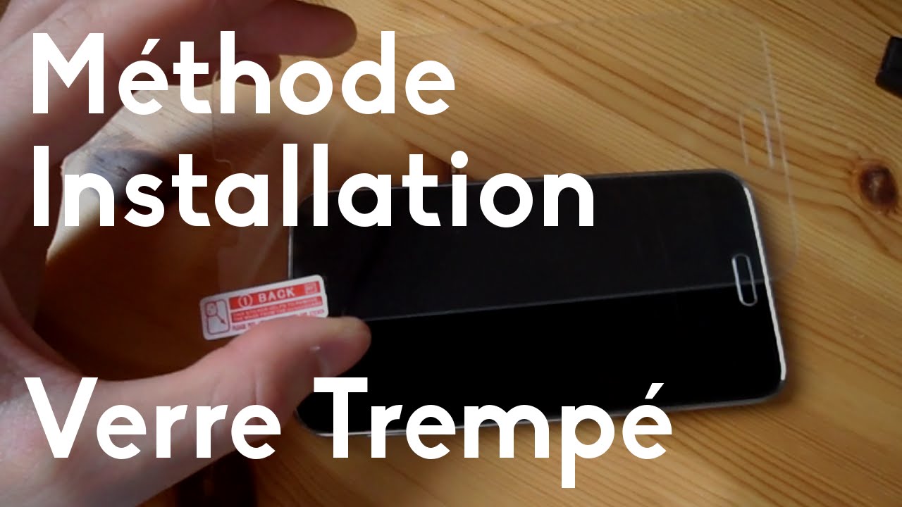 COMMENT BIEN POSER SON ECRAN EN VERRE TREMPÉ [TUTO]