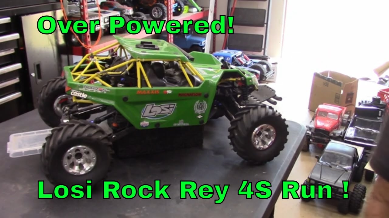 Losi Rock Rey 4S Run