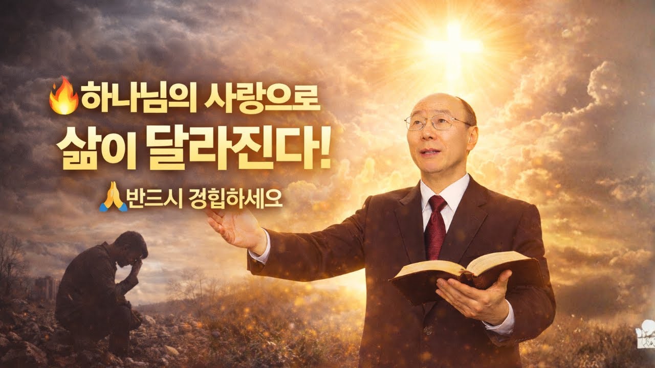 🙏 하나님의 사랑으로 삶이 회복된다! 🔥 데이비드 용기 조 설교 | 매일 성경 말씀, 하나님사랑 | 기독교설교 | 영적치유 | 믿음 | 성경말씀 | 신앙생활 | 영성