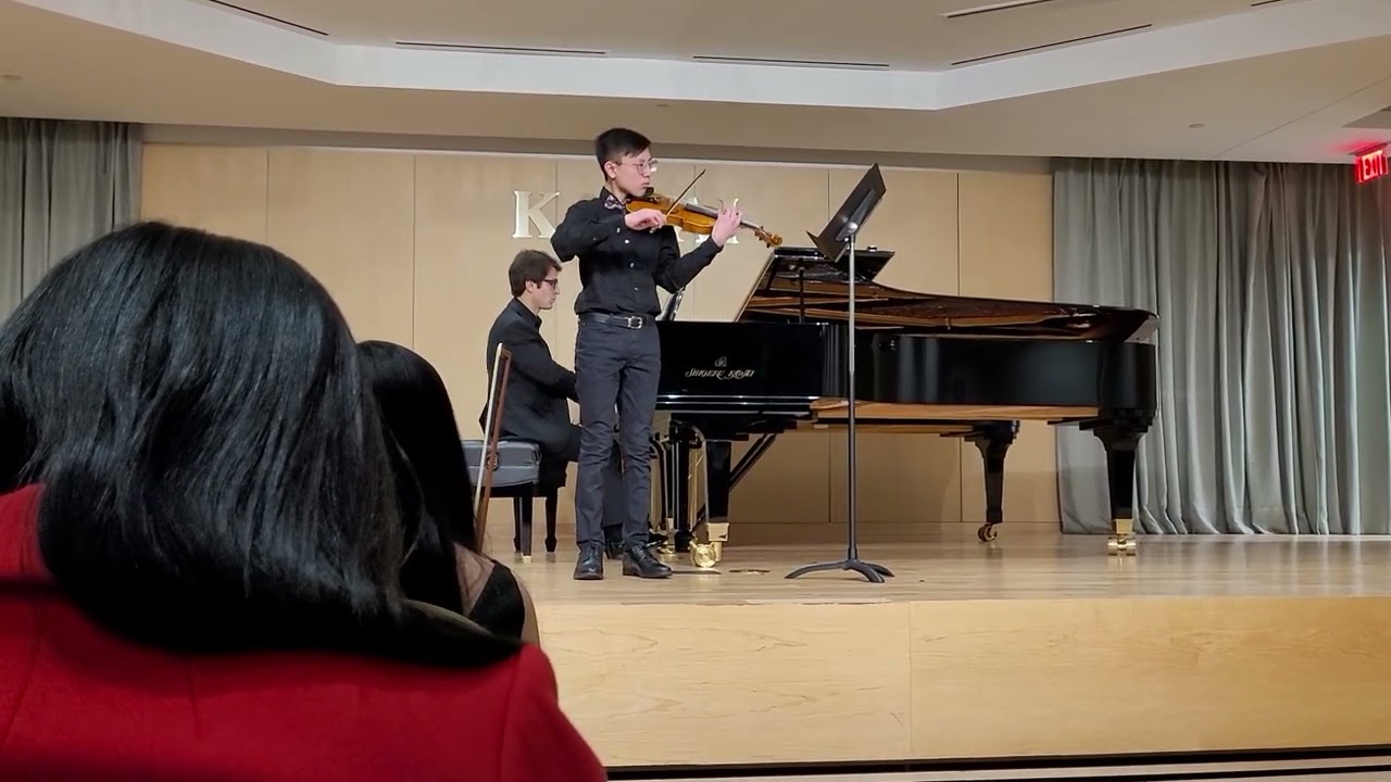 Dinh's first Violin Recital - Sarabande