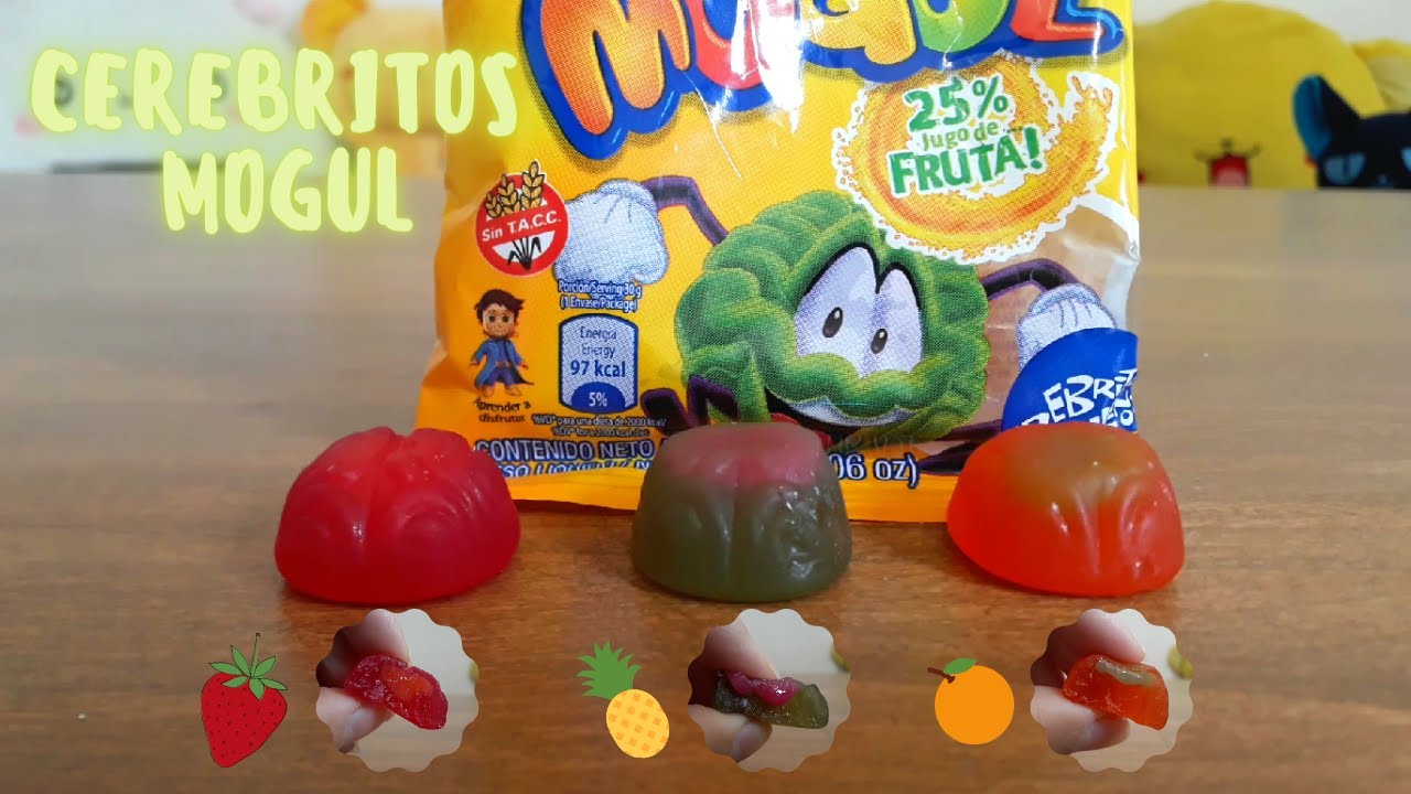Cerebritos Mogul ¡Gomitas rellenas!