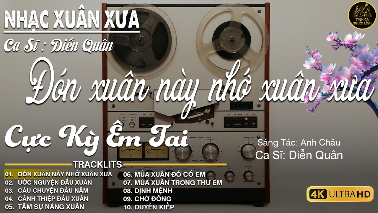 ĐÓN XUÂN NÀY NHỚ XUÂN XƯA ➤LK Nhạc BOLERO Trữ Tình MỚI NHẤT 2026 -Nhạc Xưa DIỄN QUÂN Nghe Cực Êm TAI