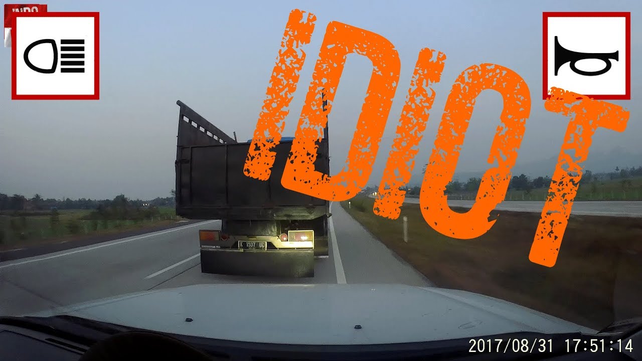Indonesia bad driving compilation: TOLL ROAD EDITION, July 2018 [10]
