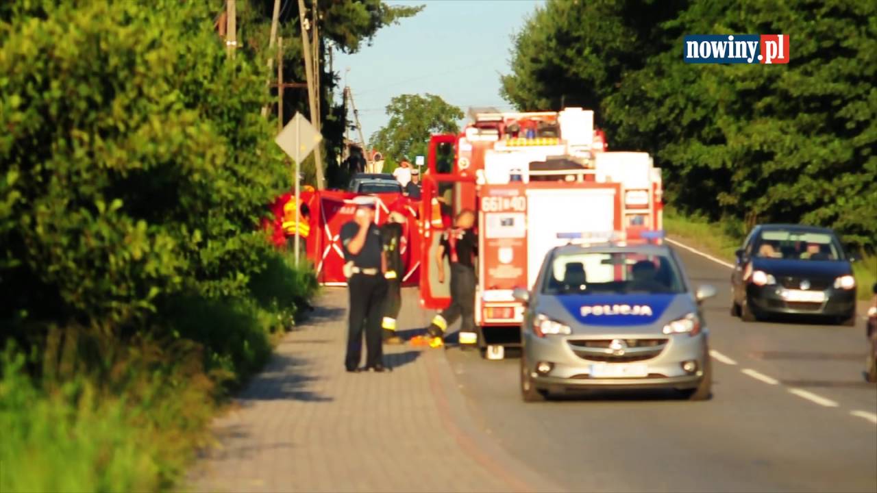 Wypadek śmiertelny motocyklisty w Marklowicach - 26 sierpnia 2016