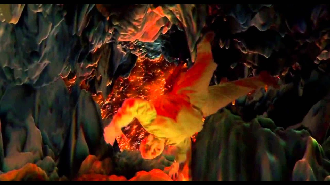 Mario falls through Hell (Super Mario Bros Movie Portal scene)