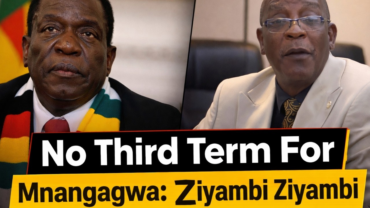 Shocking Drama😮We Are Not Giving Mnangagwa Third Term: Ziyambi Ziyambi