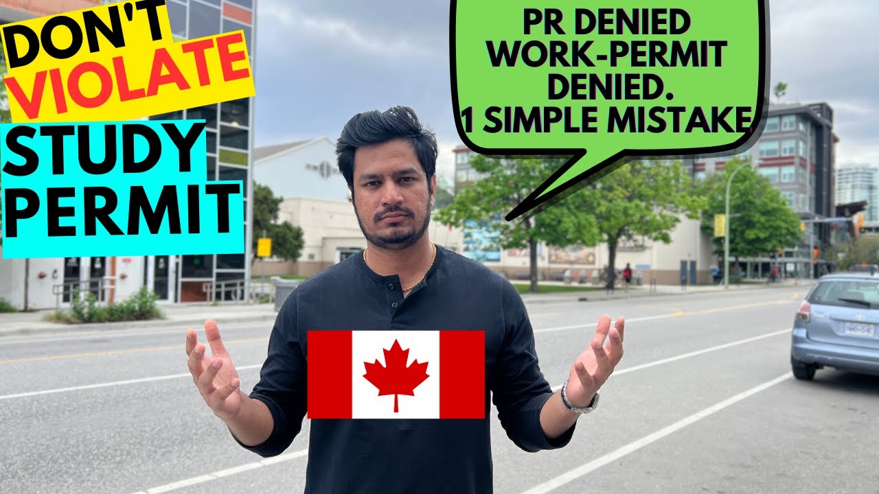 ⚠️TOP 6 STUDY PERMIT VIOLATIONS of INTERNATIONAL STUDENTS in 🇨🇦 CANADA | PGWP & PR REFUSAL REASONS😲