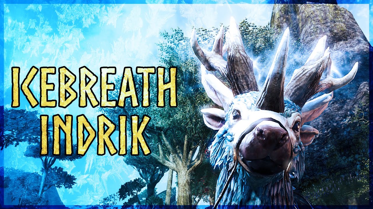 ESO Icebreath Indrik Mount Guide - Get for free the Icebreath  Indrik Mount