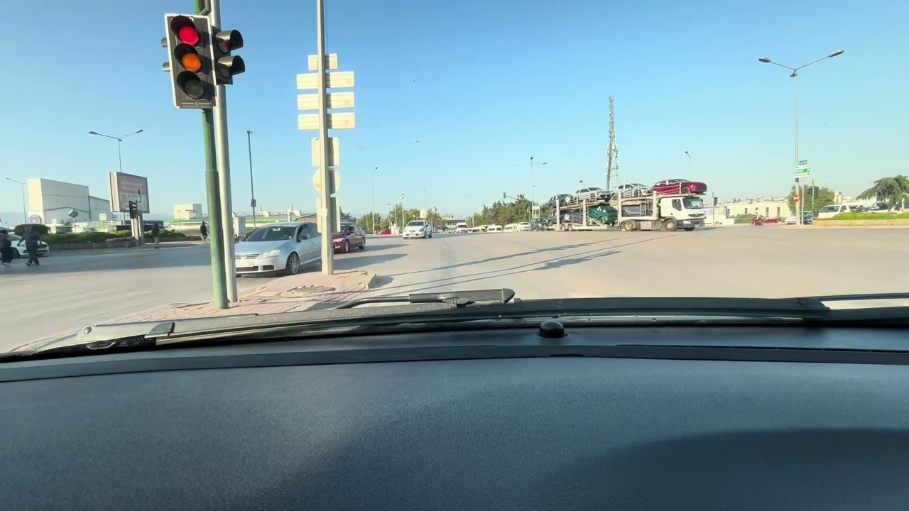 Morning Drive to Work | Real Driving Sounds | POV Driving Experience
