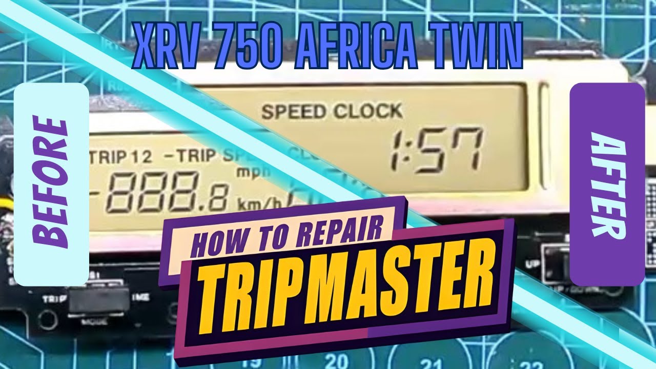 Πως να επισκευάσεις το tripmaster του Africa Twin #8pins #howto #africatwin
