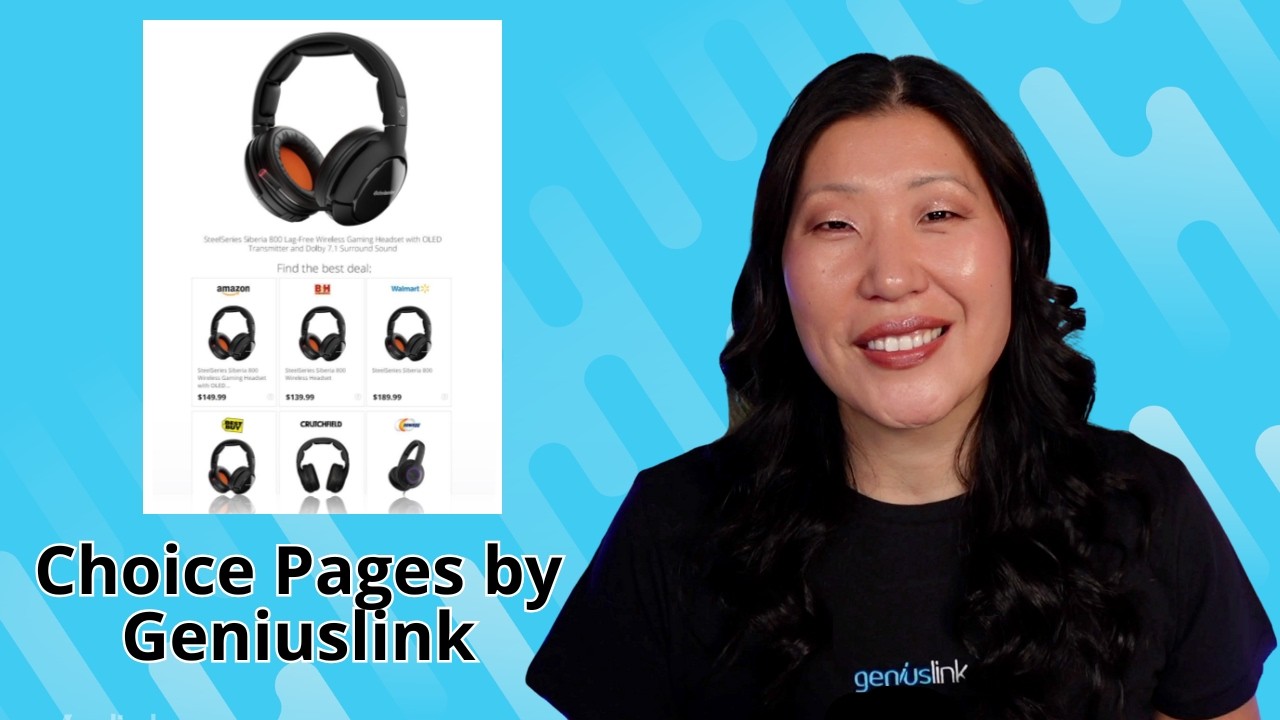 Creating Choice Pages with @Geniuslink to supercharge your income!