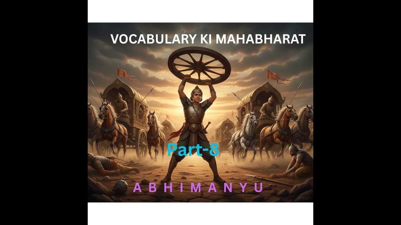 Vocab ki mahabharat | english competitive exams | spoken | SSC| RPSC | UPSC | CAT