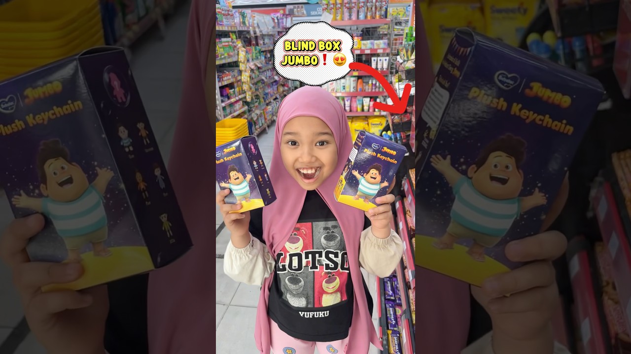 WAH JUMBO ADA BLIND BIX NYA❗️😍 #shorts #davinadanzizitoys