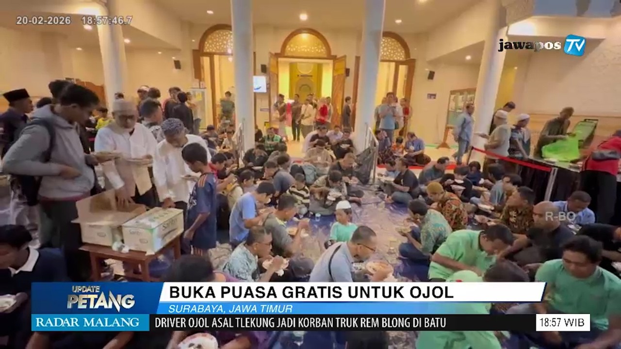 Masjid Ash-Shobirin Kota Surabaya Siapkan 400 Porsi Buka Puasa Untuk Masyarakat dan OJOL