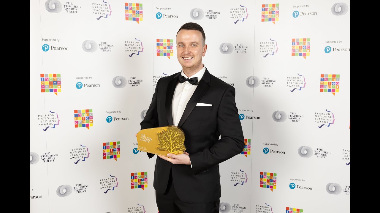 Mr King Wins 'Teacher of the Year' on BBC's The One Show.