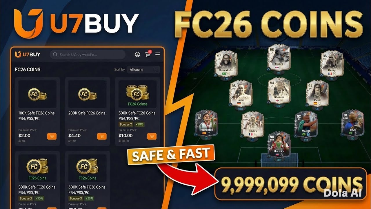 Как безопасно купить монеты FC26 на U7BUY 💰 (100% безопасное руководство для FUT DraftKINGZ) #U7B...