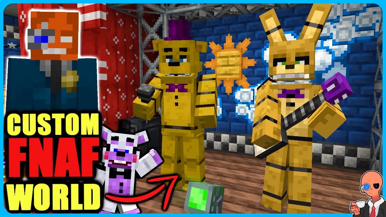 Opening a custom Fredbears Family Diner in Minecraft (Management Wanted)