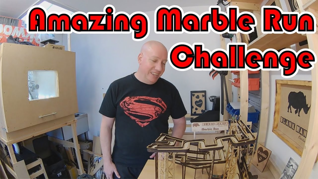 Marble Run Challenge - Laser Cut