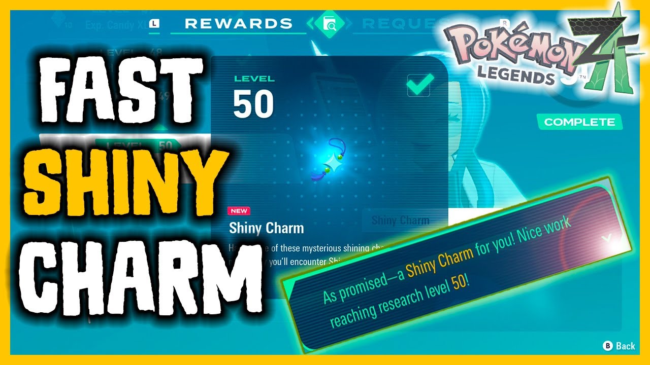 Pok&eacute;mon Legends Z-A &ndash; Fastest Way To Unlock The Shiny Charm! 🌈🔥