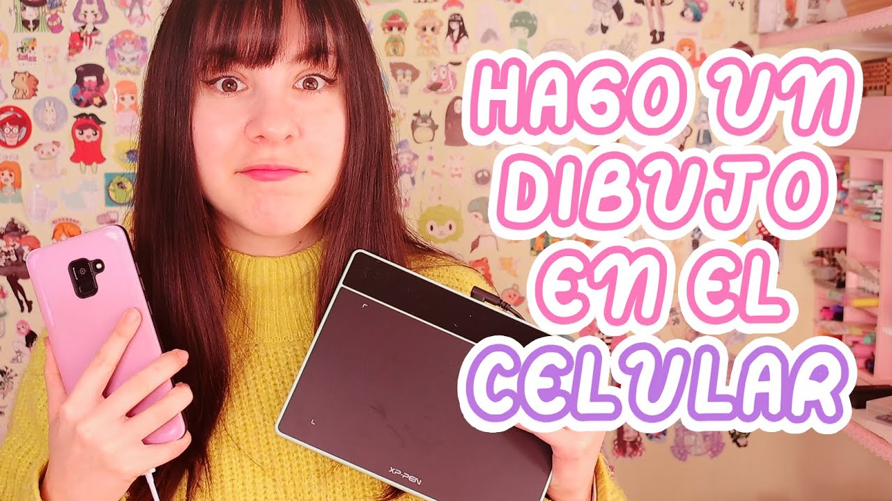 Hago un dibujo en el celular! D: | Con Deco fun 