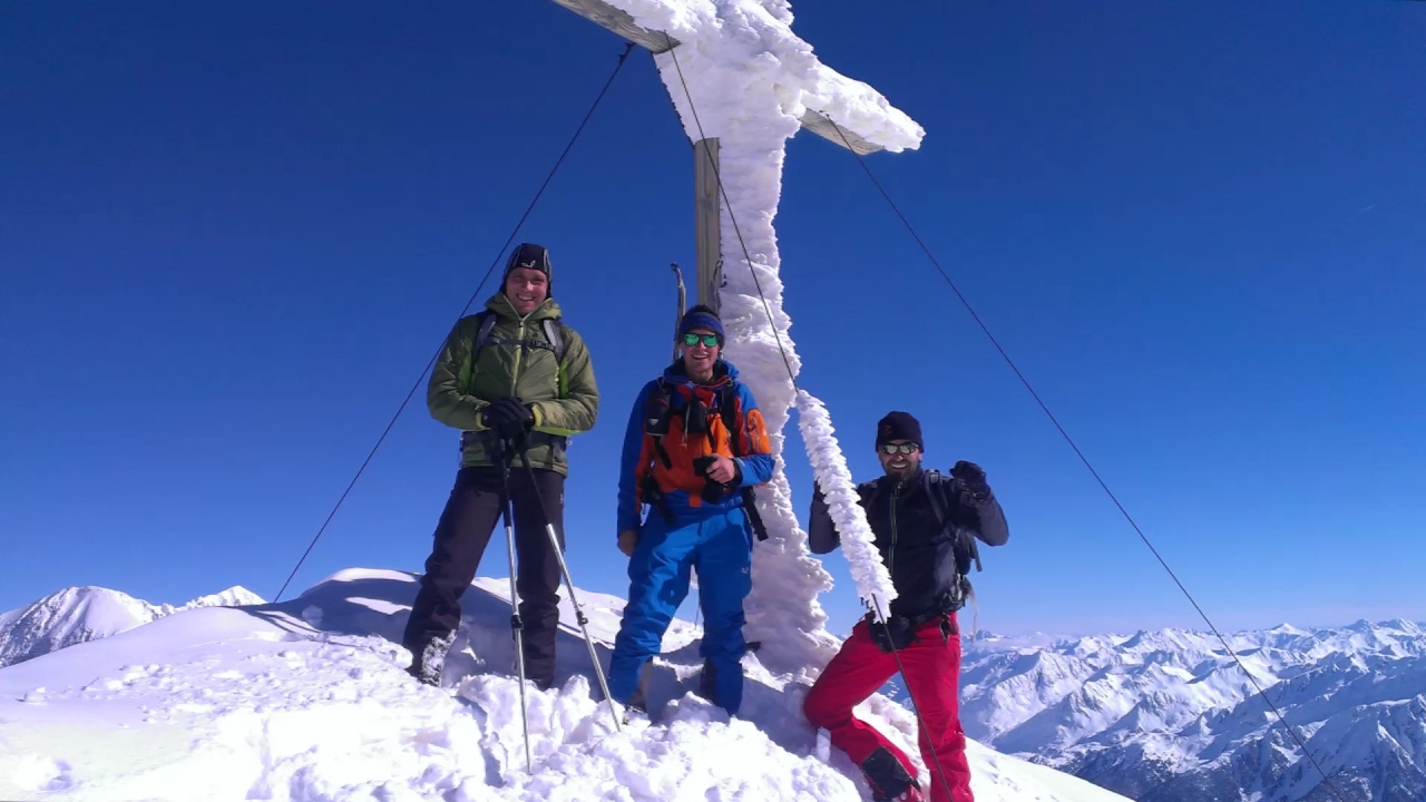Skitour Schwarze Wand 3105m Rieserferner (23.02.14)