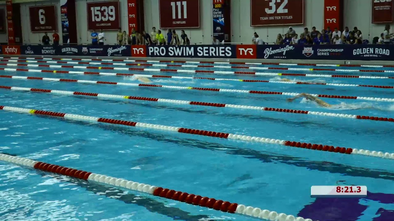 Men’s 1500m Free Fast Heat | 2019 TYR Pro Swim Series - Bloomington