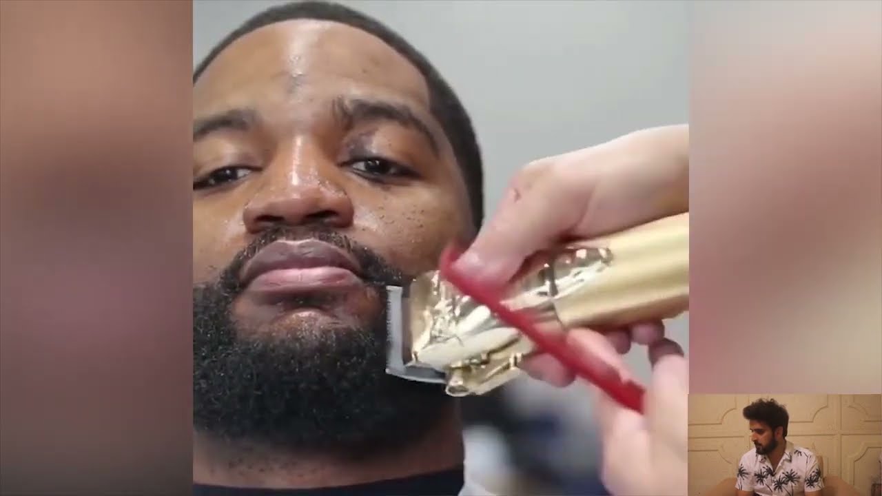 THE MOST SATISFYING BLACK MEN HAIRCUTS ★ LINE-UP ★ TAPER FADE ★Reaction Ep 1 ★