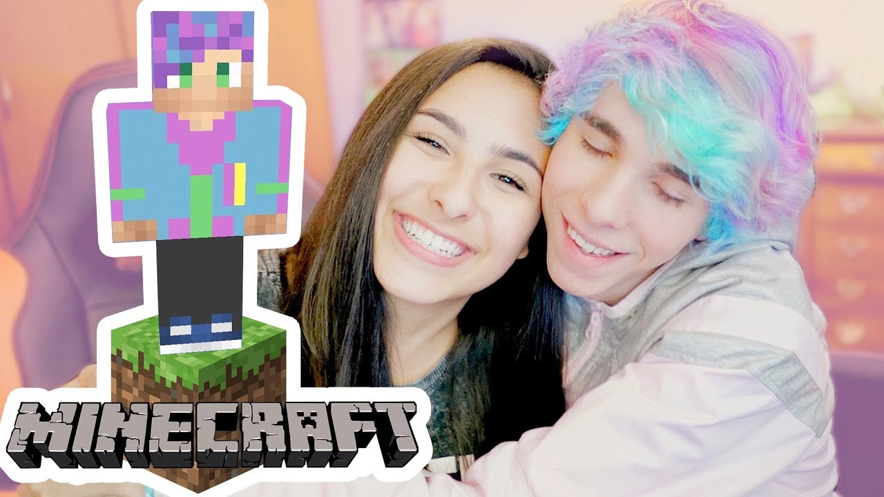ENTREI NO MINECRAFT! Erick Mafra e Bibi Tatto fizeram um filme do ‘’O Garoto do Sonho” | Erick Mafra