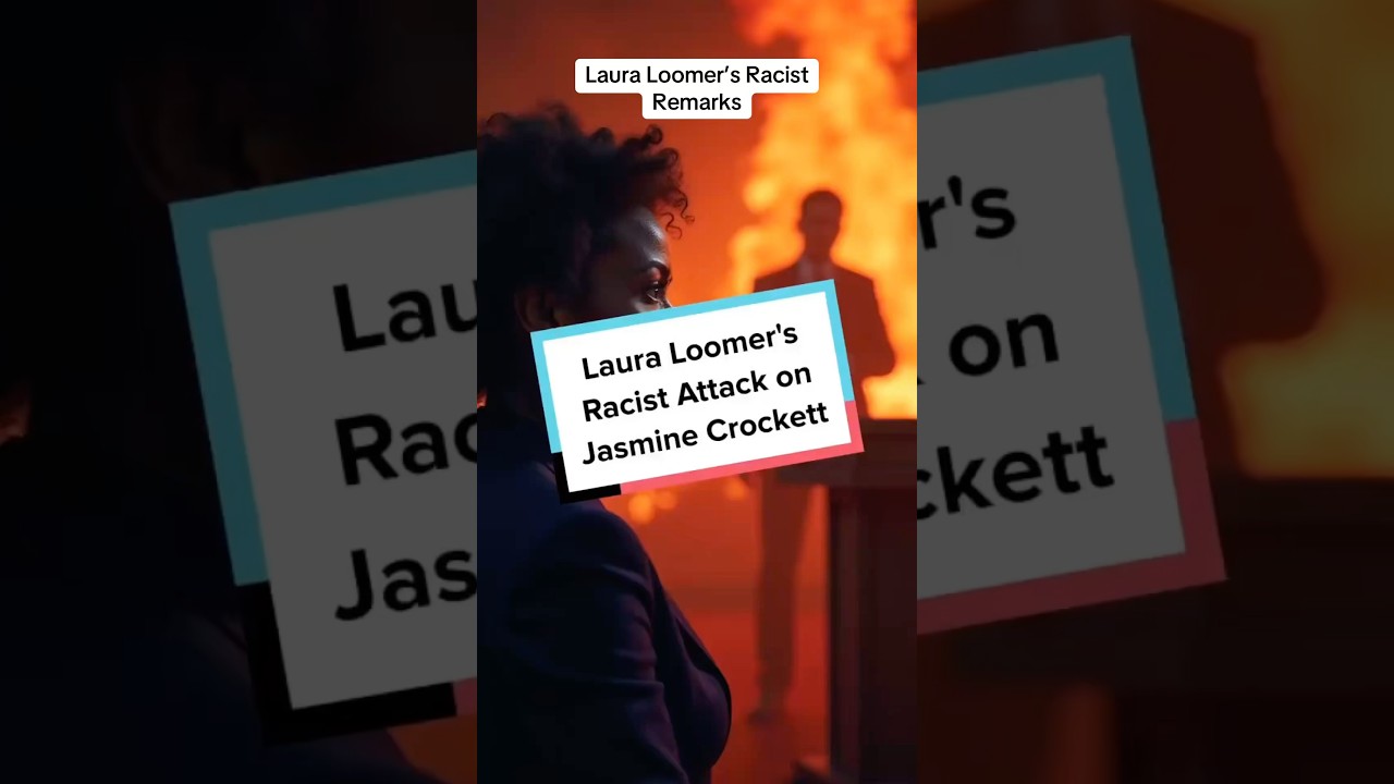 Laura Loomer&rsquo;s Racist Attack on Congresswoman Crockett #facts #mom #charliekirk #news #hate