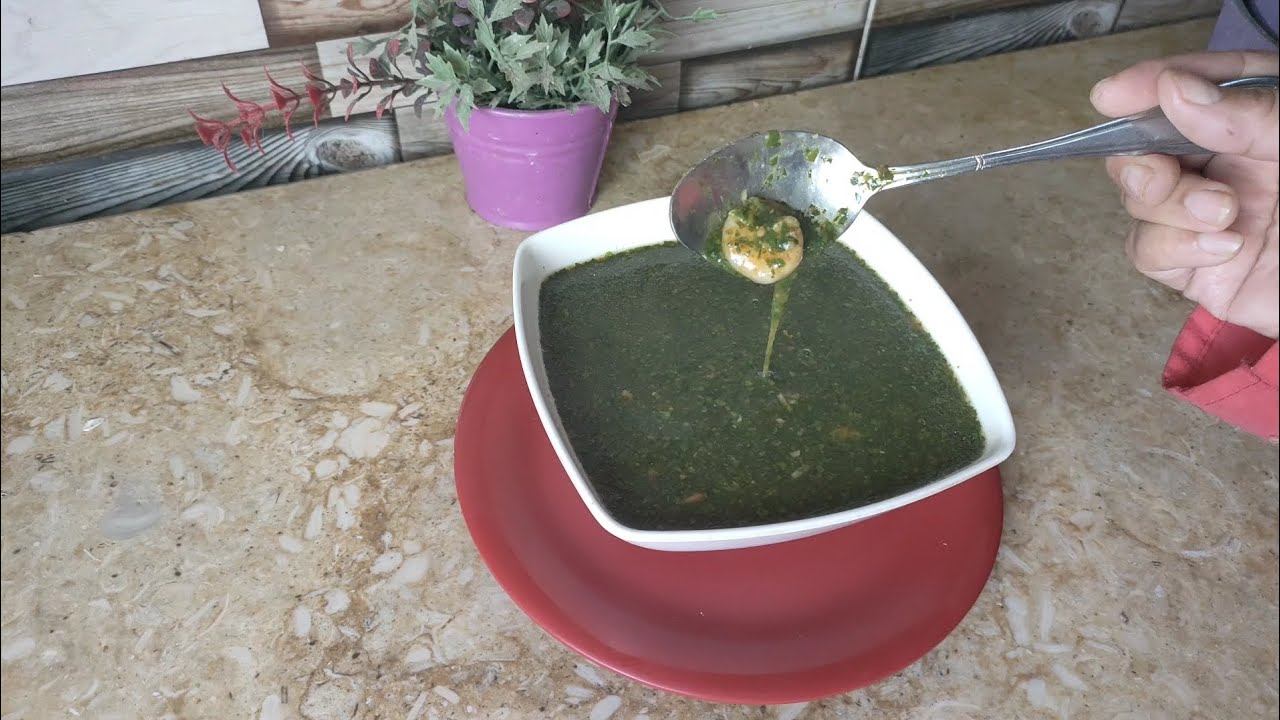 احلي ملوخيه بالجمبري ممكن تعملوها في البيت بكل سهوله بطريقة وسر اشهر المطاعم والطعم حكايه 😋