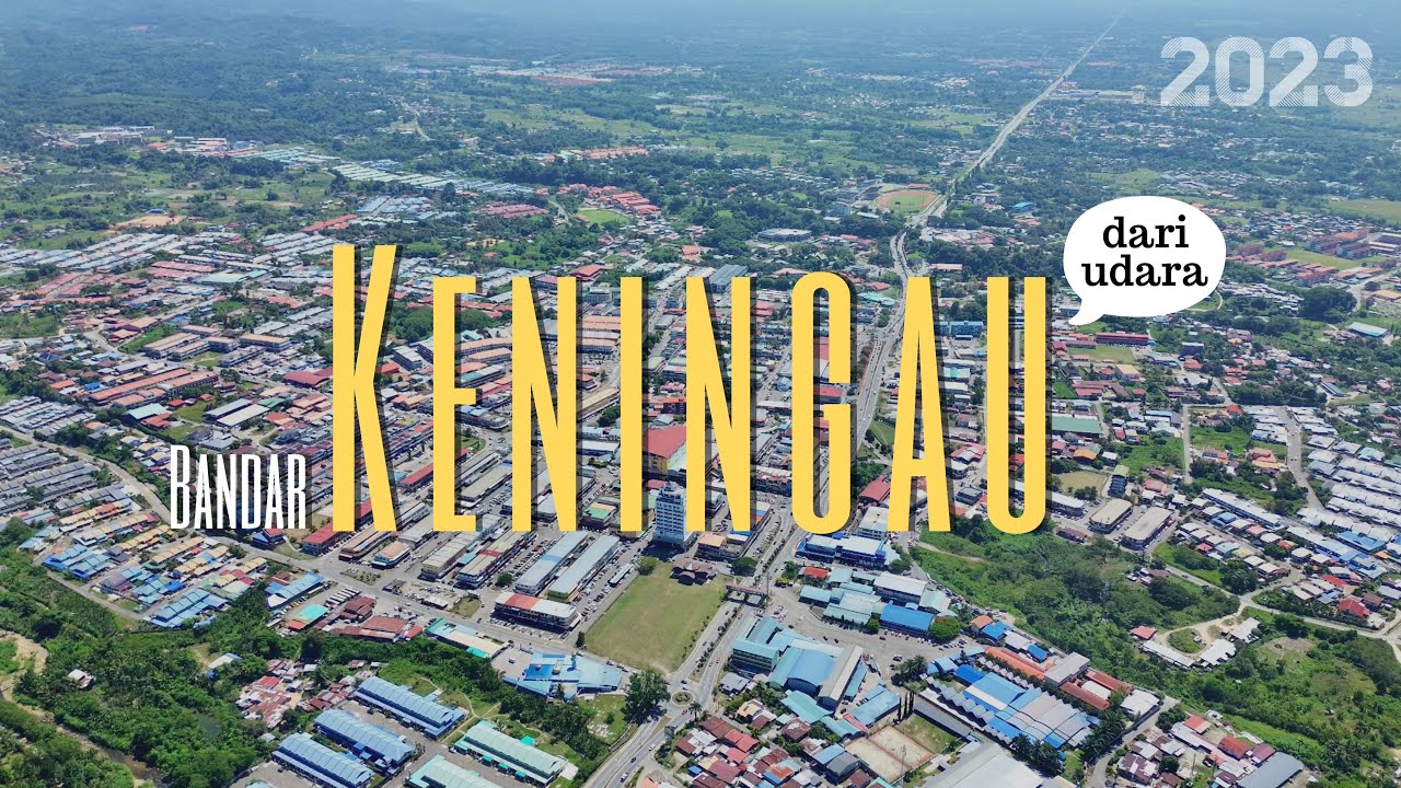 #udara_b 23 | Bandar Keningau, Sabah dari udara