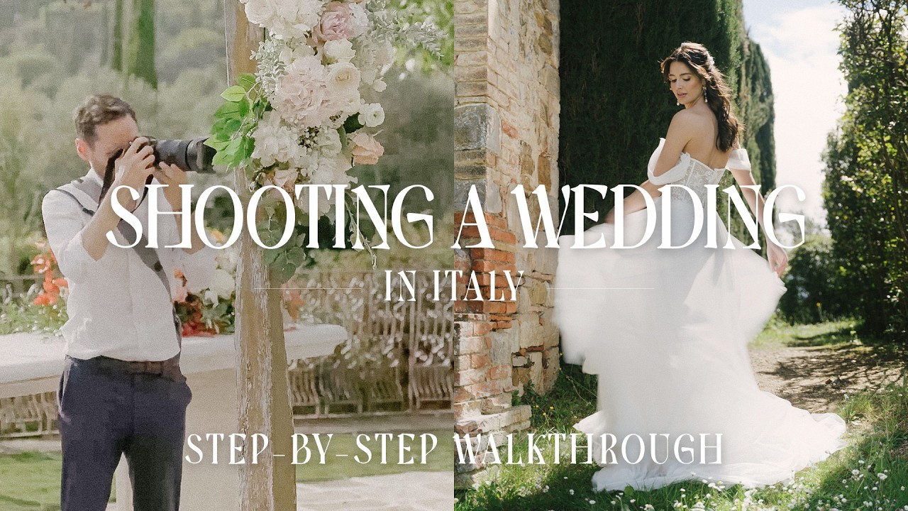 How I Photograph a Wedding in Italy from Start to Finish